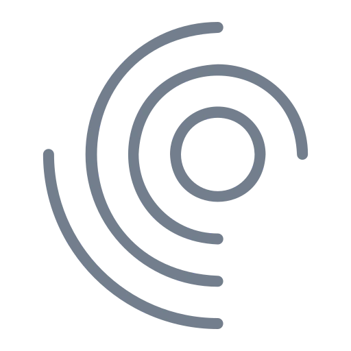Triangle line icon